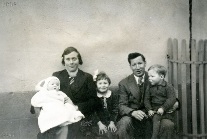 10 - La famille Stihlé Martin en 1939